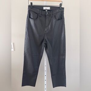 Abercrombie & Fitch Black Straight Leg Pants Women’s Size 10 NWOT